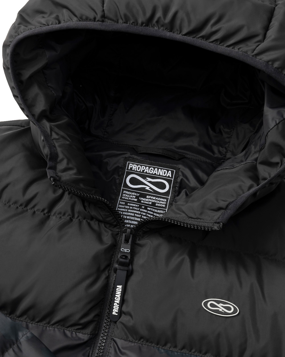 Logo Atom Puffer Jacket