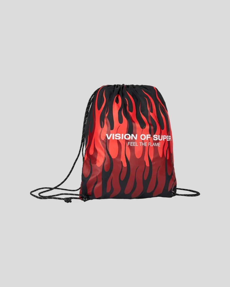Vision Of Super Sacca nera con tripla fiamma - Hinky Concept Store