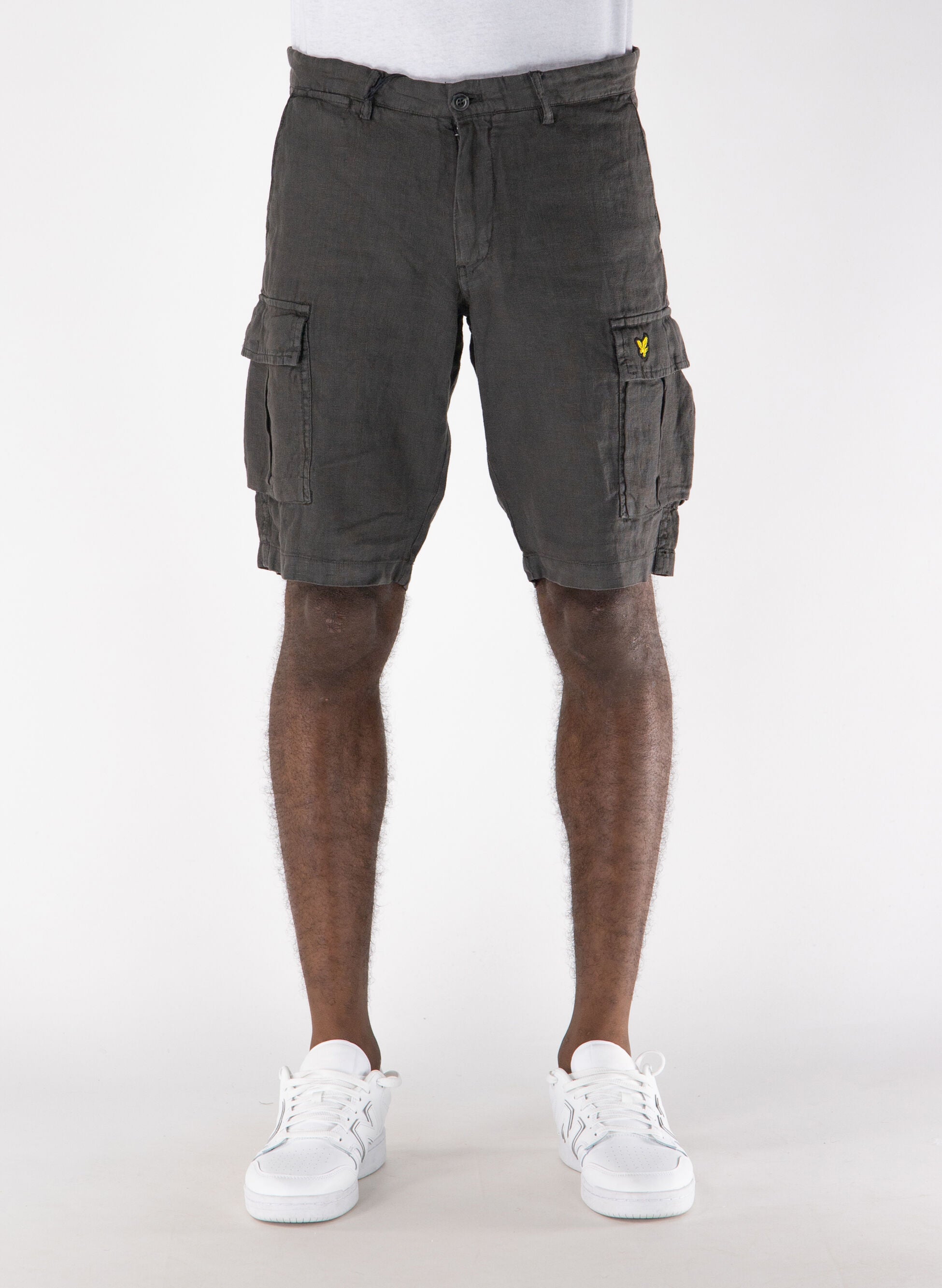Linen Cargo Short