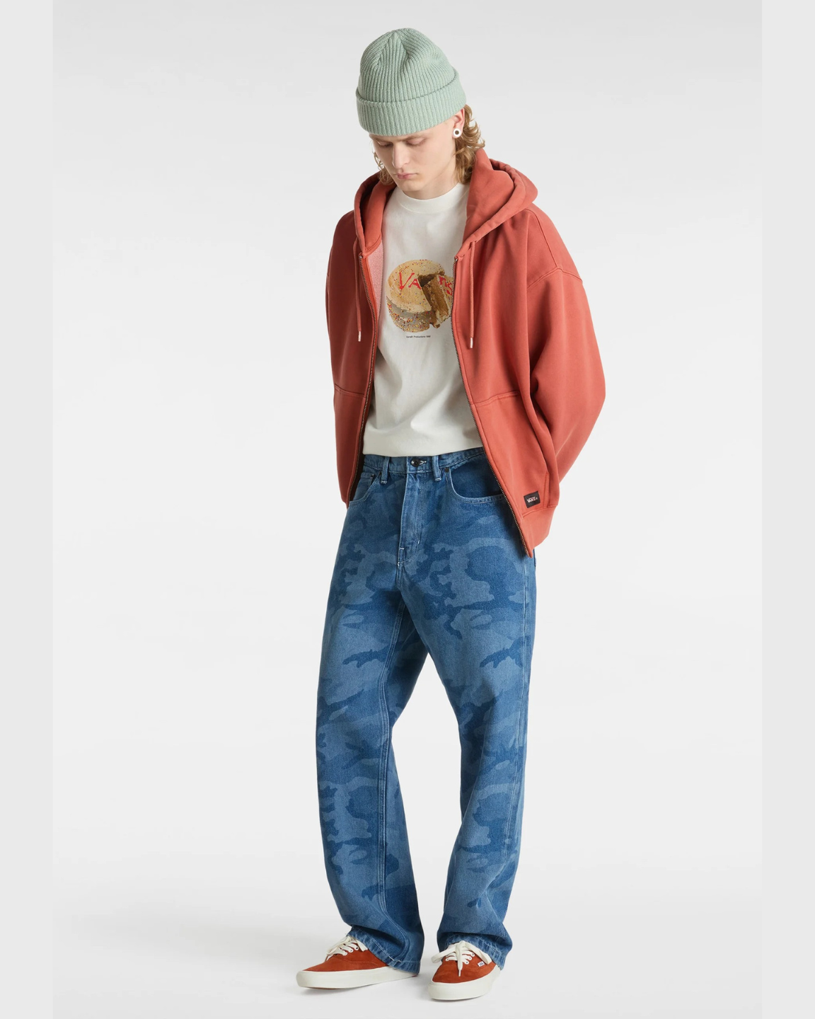 Check 5 Loose Camo Denim