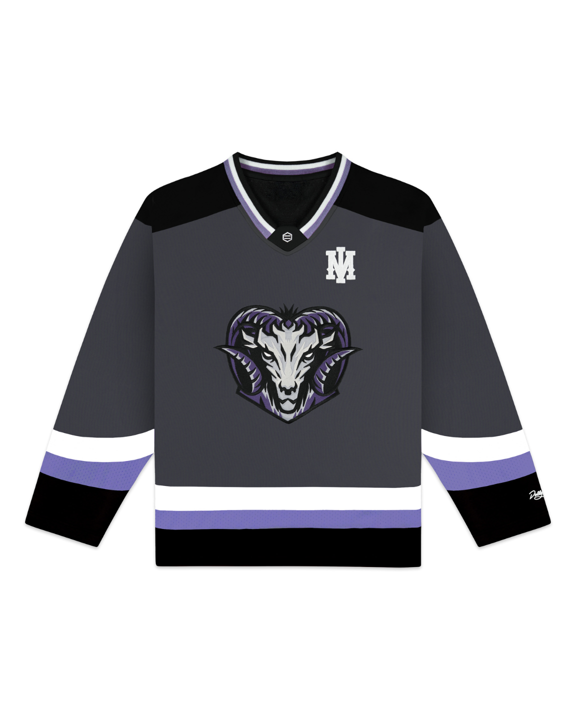 GOAT Hockey Crewneck Grey