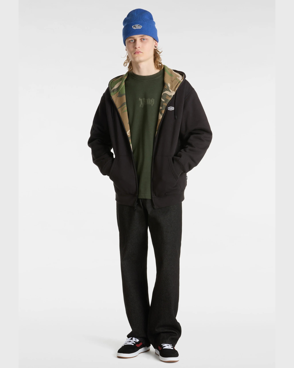 Check 5 Loose Denim