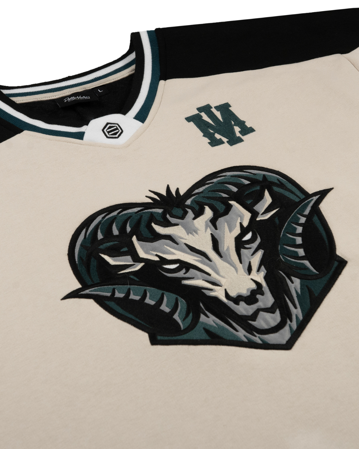 GOAT Hockey Crewneck Beige