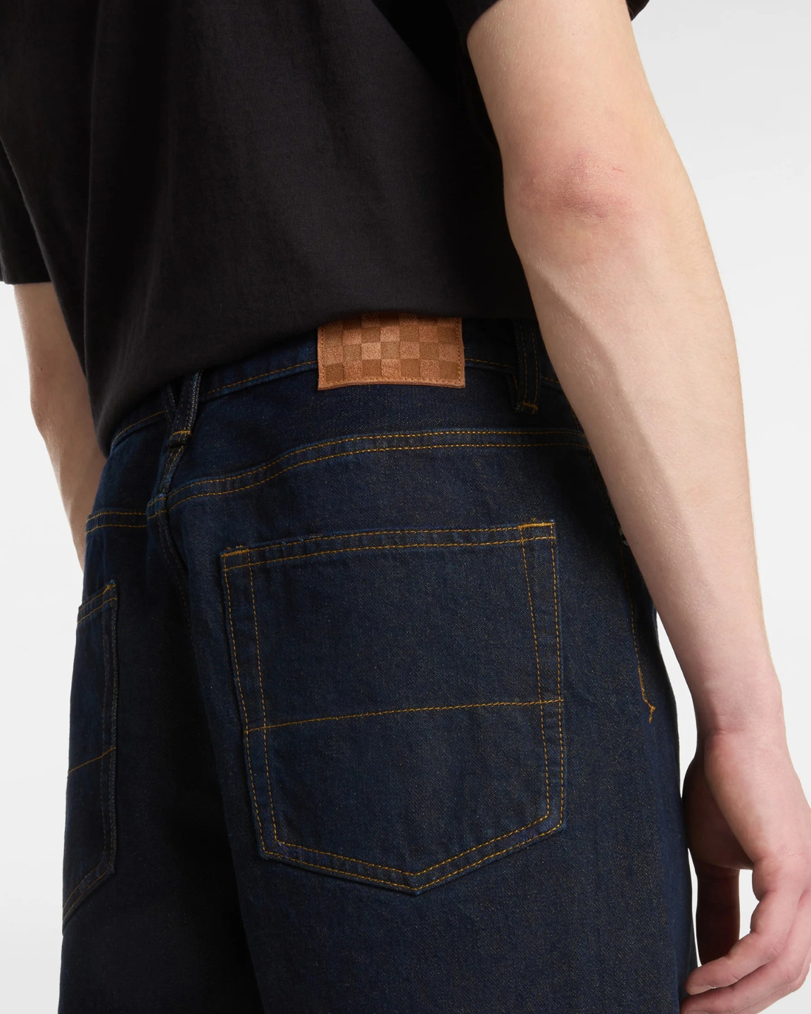 Check 5 Loose Denim