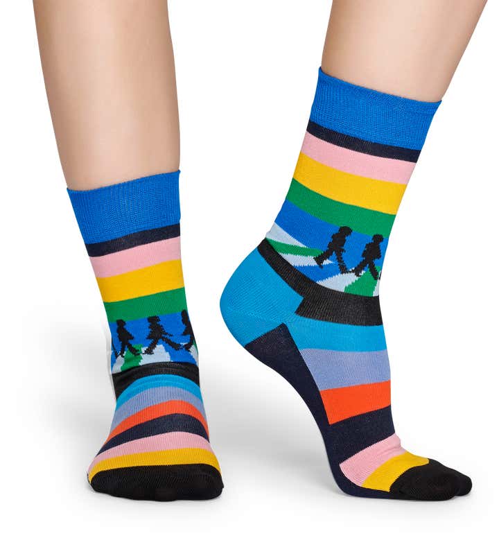 Beatles Legend Crossing Sock