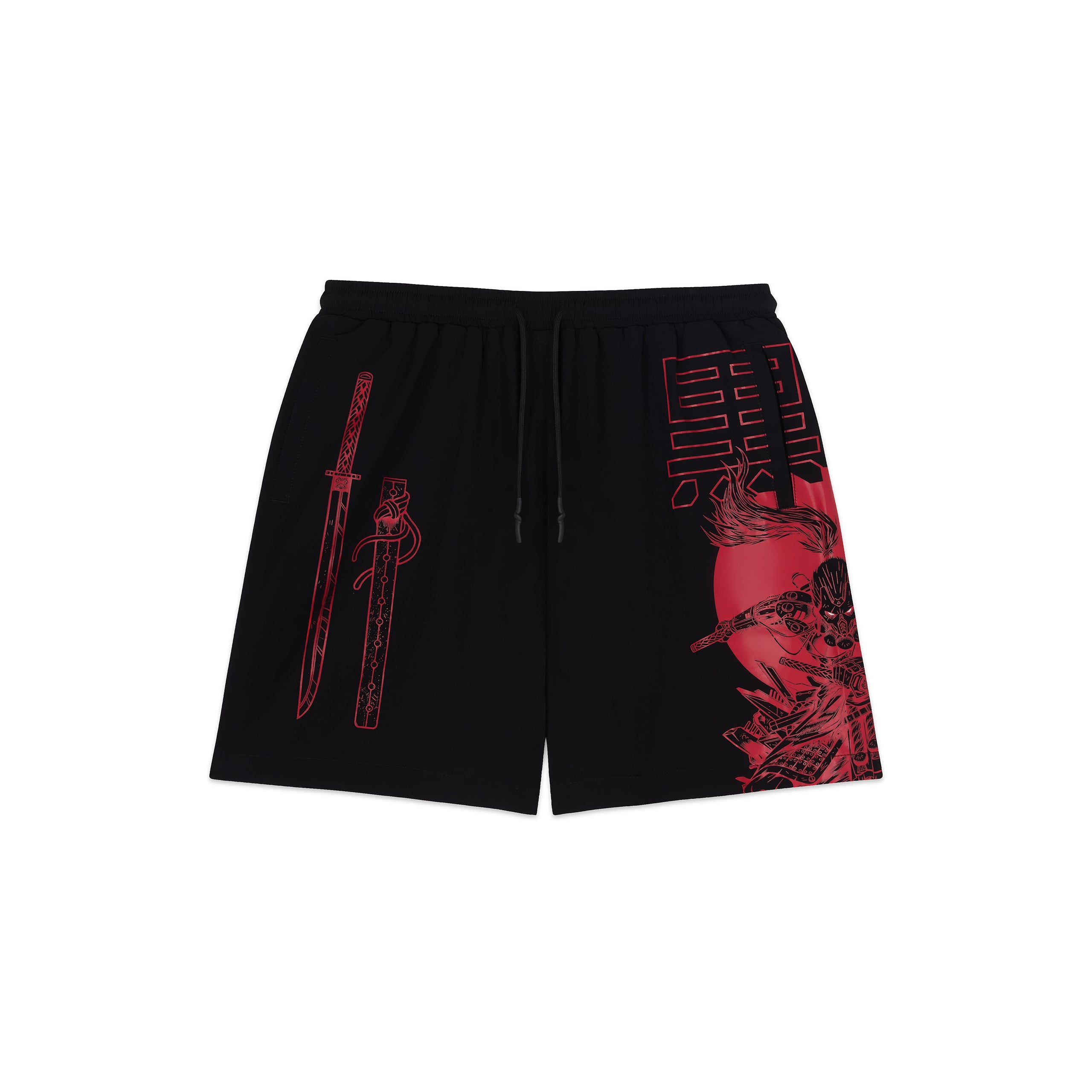 Miyamoto Musashi Outline Swimshorts - Hinky Concept Store
